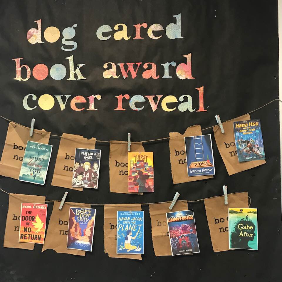 The DogEaredBookAward: Creating Readers and Celebrating Books, a guest post by Jennifer Guyor Jowett